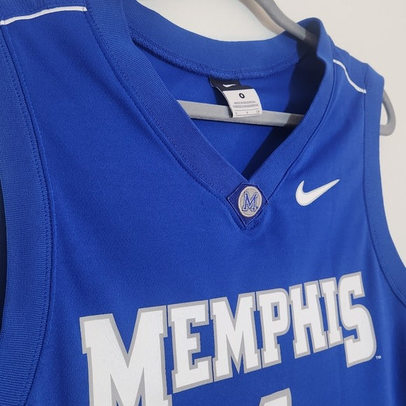 Nike University of Memphis Tigers Blue #4 Jersey Size Small
