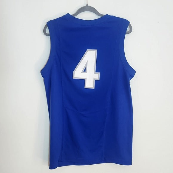 Nike University of Memphis Tigers Blue #4 Jersey Size Small