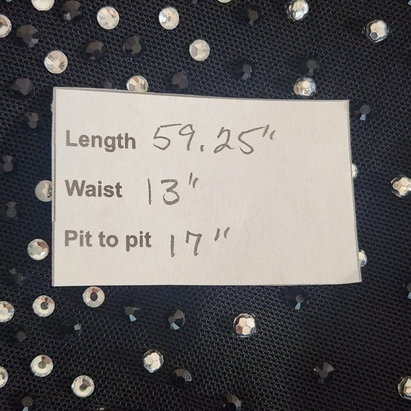 Patra Black Sleeveless Formal Dress Size 6 Black Long Cocktail Dress