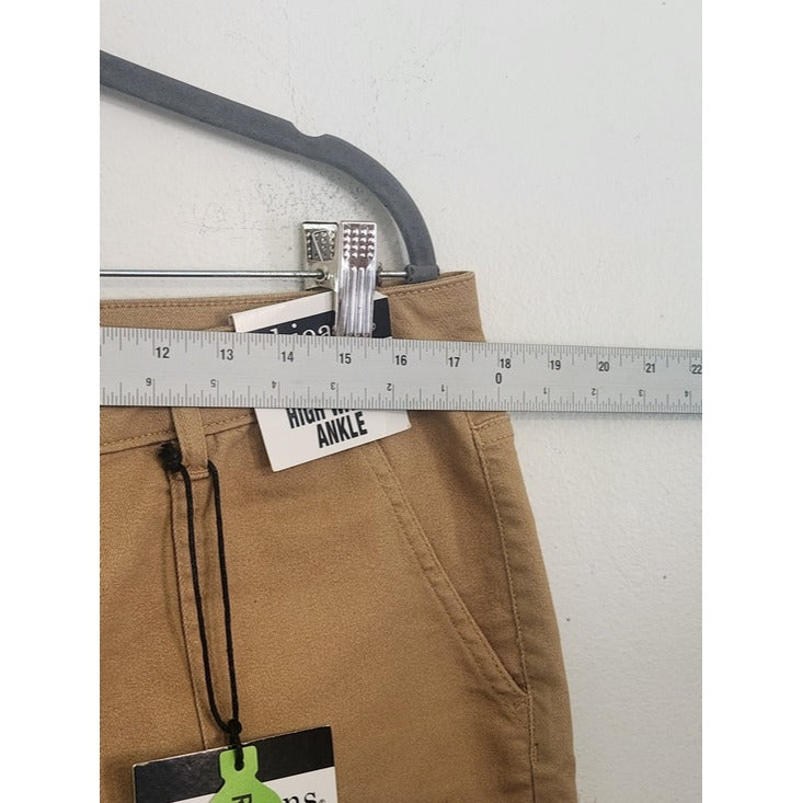 D. Jeans Khaki Twill Ankle Pants Size 16 NWT