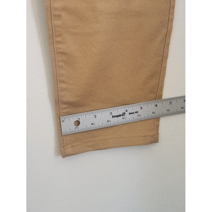 D. Jeans Khaki Twill Ankle Pants Size 16 NWT