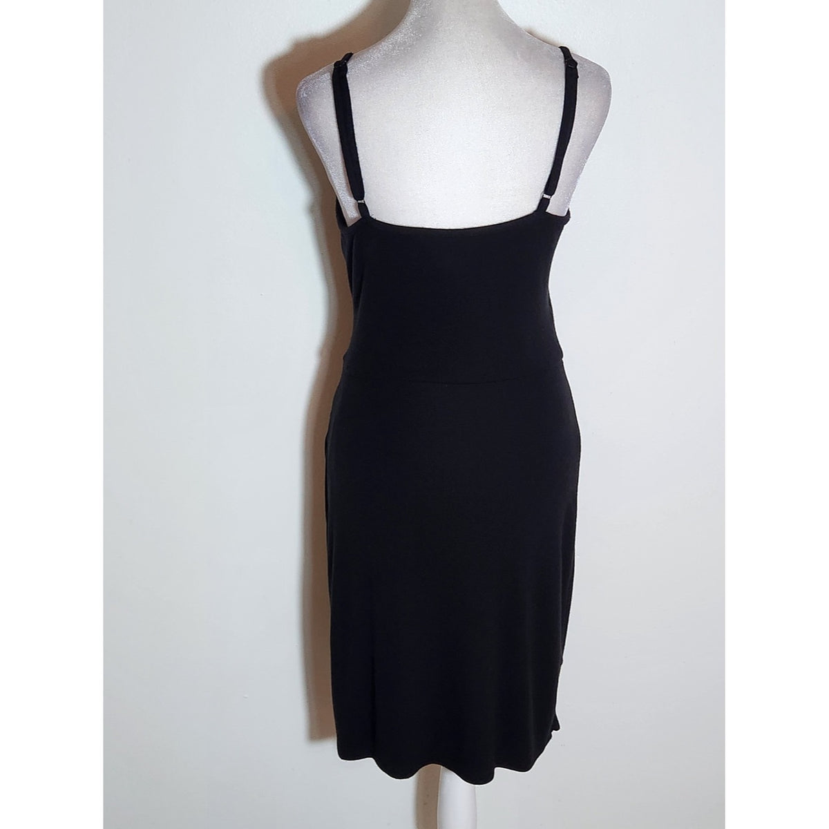 41 Hawthorn Black Ribbed Knit Mini Sweater Dress NWT Size Small