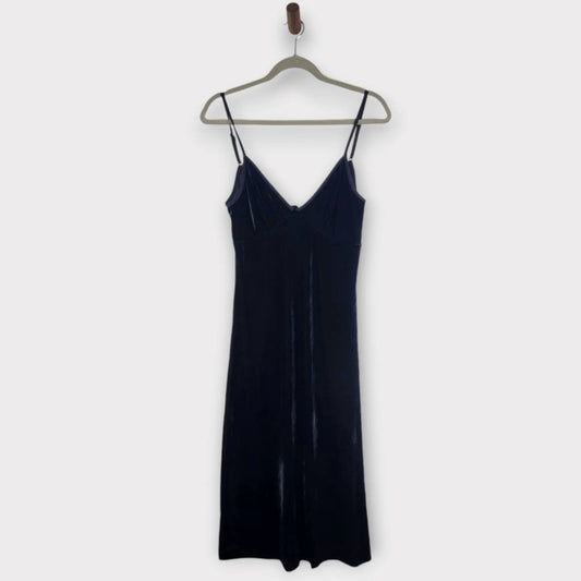 Band of the Free Black Velvet Slip Dress NWT Size Small Black Velvet Dress