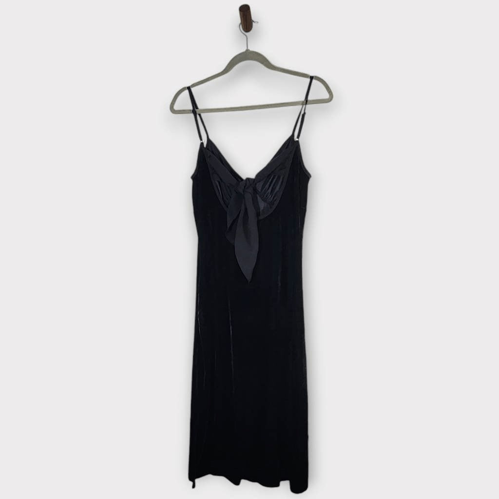 Band of the Free Black Velvet Slip Dress NWT Size Small Black Velvet Dress