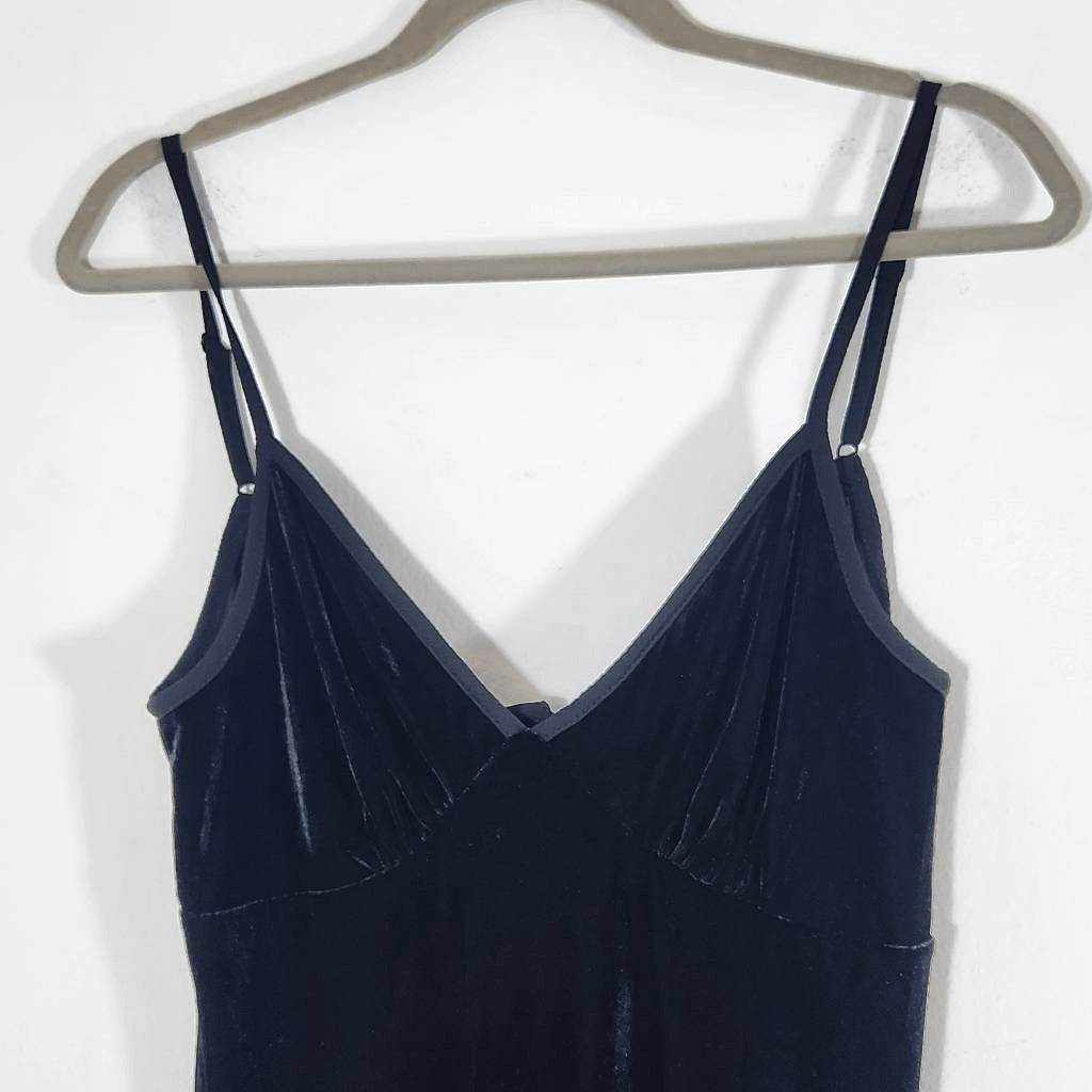 Band of the Free Black Velvet Slip Dress NWT Size Small Black Velvet Dress