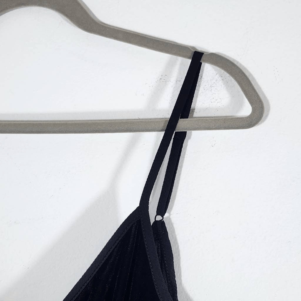 Band of the Free Black Velvet Slip Dress NWT Size Small Black Velvet Dress