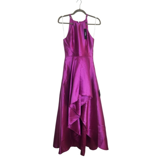 Lulus Magenta High Low Formal Dress Size XS NWT Wedding Guest Dress