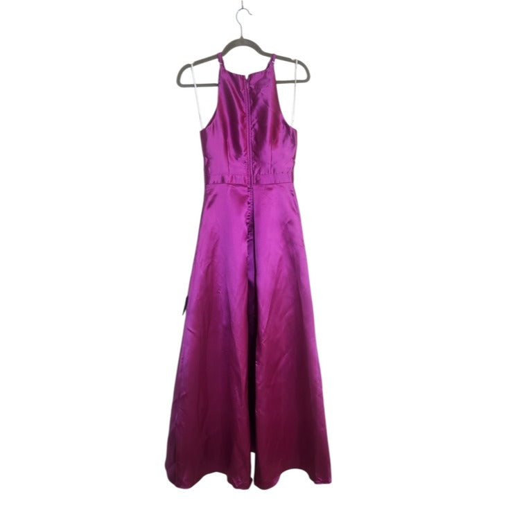 Lulus Magenta High Low Formal Dress Size XS NWT Wedding Guest Dress