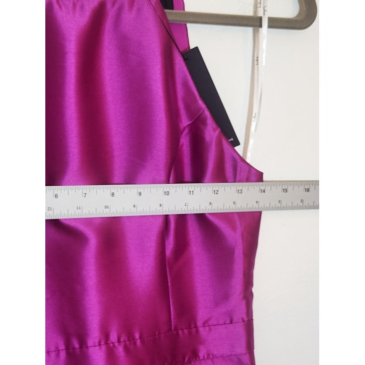Lulus Magenta High Low Formal Dress Size XS NWT Wedding Guest Dress