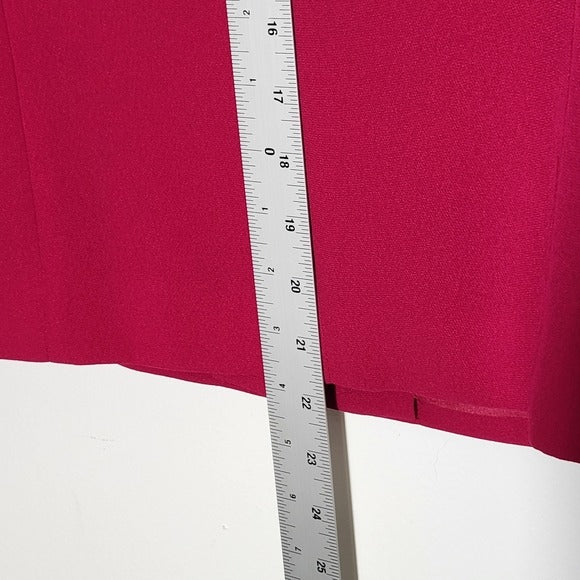 Chapter One Womens Berry Pink Blazer Size 8