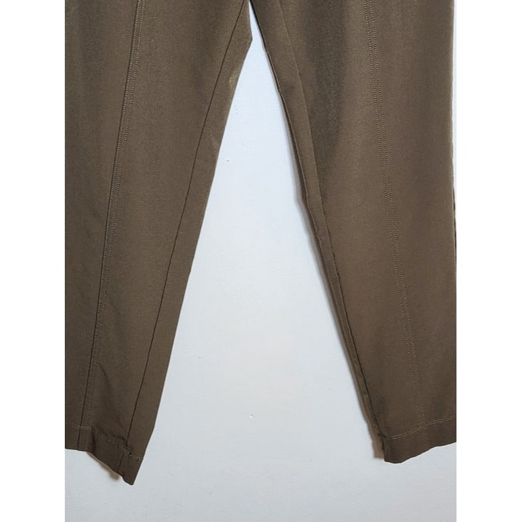 Mondetta Olive Green Pull-On Pants Size Medium
