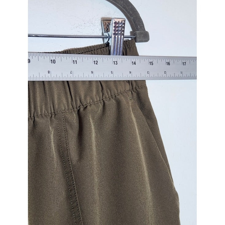 Mondetta Olive Green Pull-On Pants Size Medium