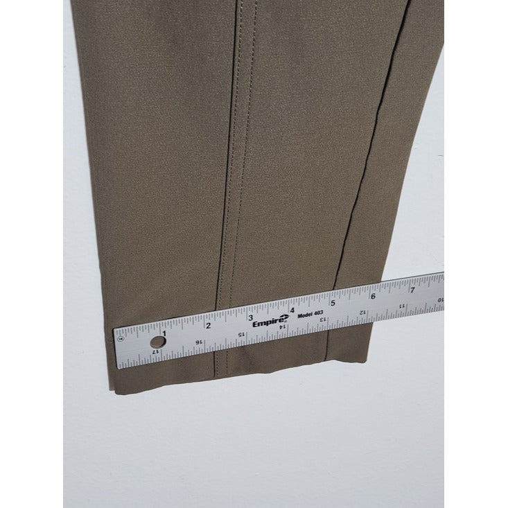 Mondetta Olive Green Pull-On Pants Size Medium