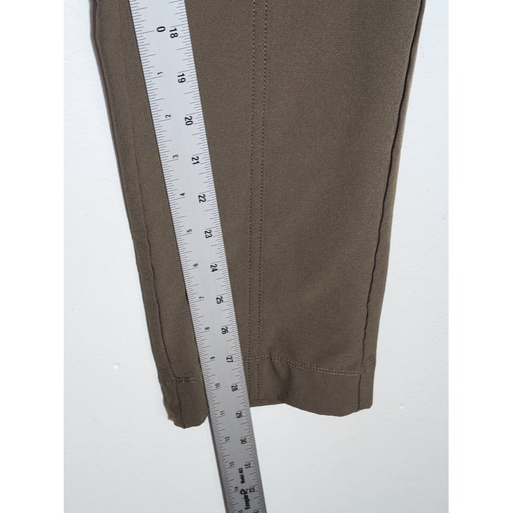 Mondetta Olive Green Pull-On Pants Size Medium
