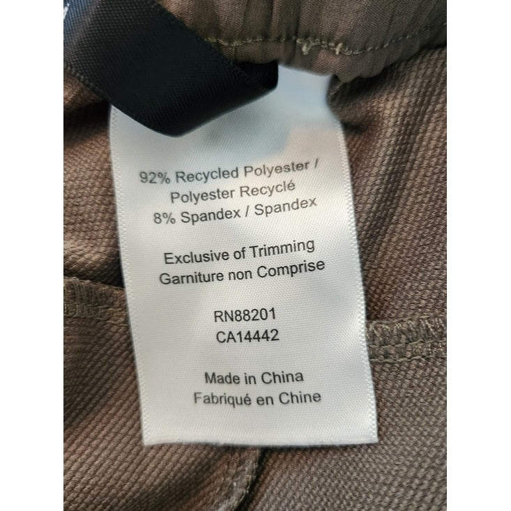 Mondetta Olive Green Pull-On Pants Size Medium