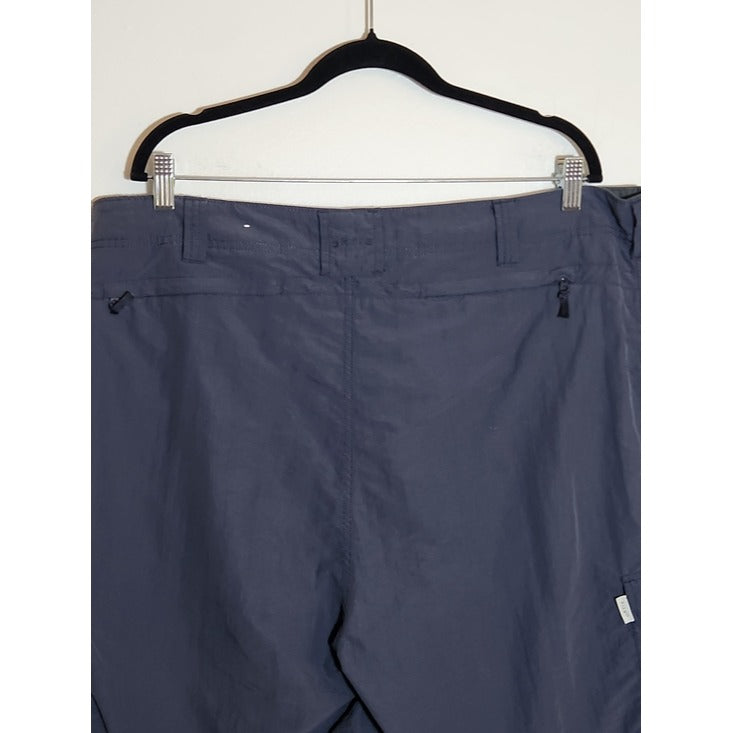 Orvis Mens Slate Blue Lightweight Cargo Shorts Size 40