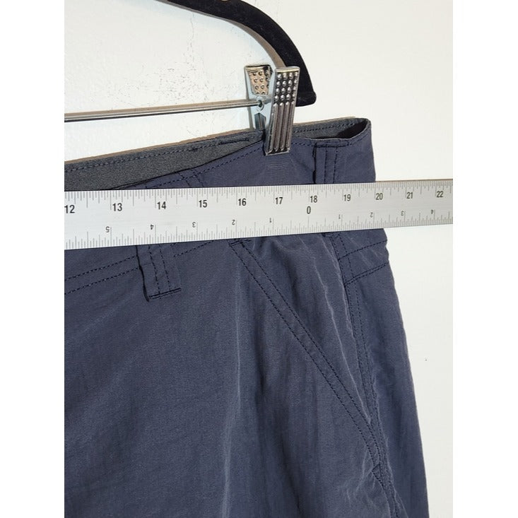 Orvis Mens Slate Blue Lightweight Cargo Shorts Size 40
