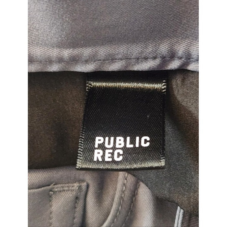 Public Rec Mens Gray Performance Pants Size 36 x 28