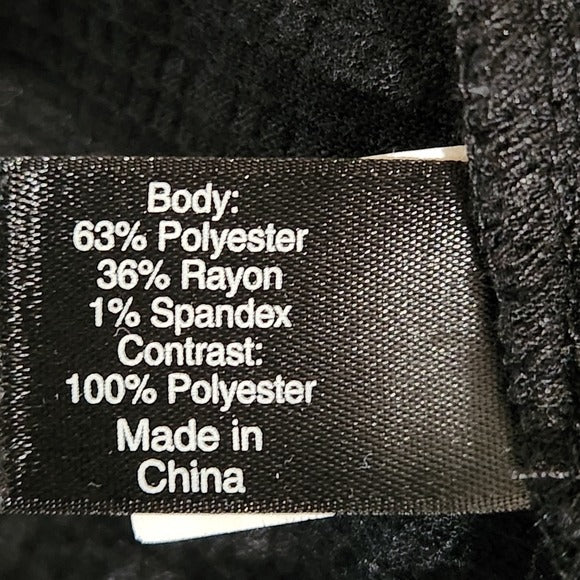 Lane Bryant Black Crochet Sleeve Blouse Size 18/20