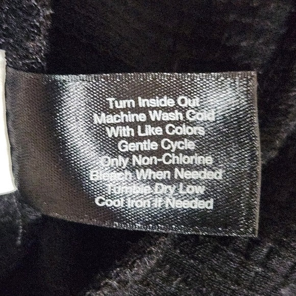 Lane Bryant Black Crochet Sleeve Blouse Size 18/20