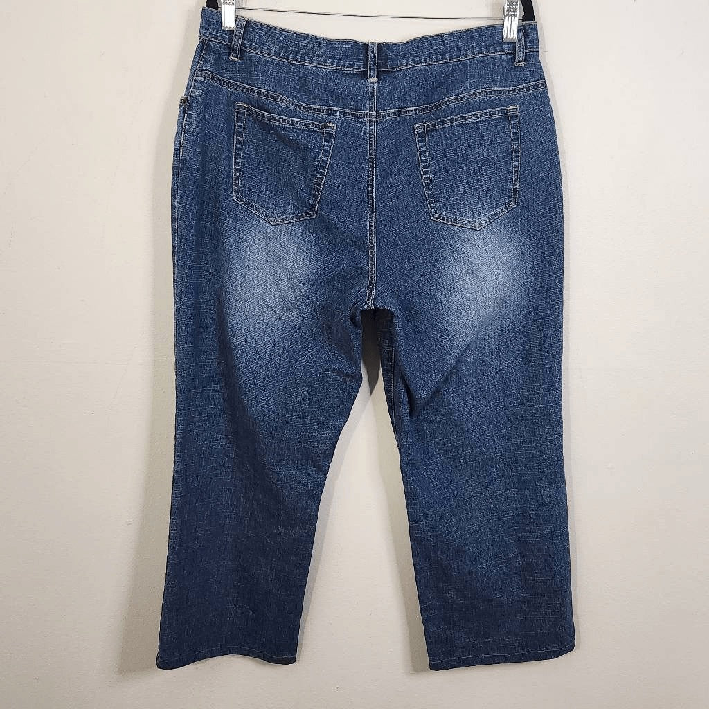 Duck Head Cropped Wide Leg Jeans Size 16 Short Duck Head Cropped Jeans