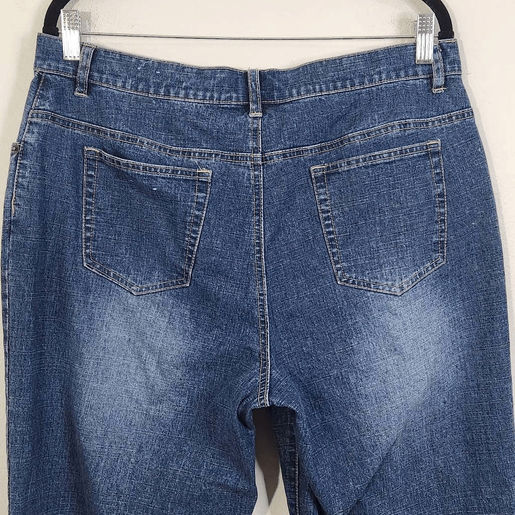 Duck Head Cropped Wide Leg Jeans Size 16 Short Duck Head Cropped Jeans