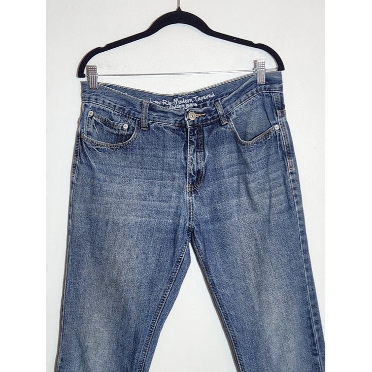 Giordano Low Rise Tapered Jeans Size 32 x 33