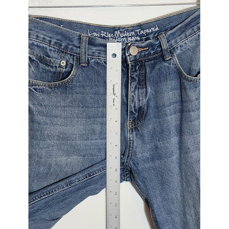 Giordano Low Rise Tapered Jeans Size 32 x 33