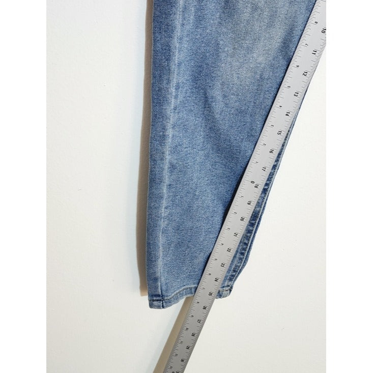 Blue Savvy Distressed Skinny Jeans Size 15/32 NWT