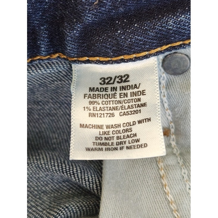 Aeropostale Dark Wash Straight Leg Jeans Size 32x32