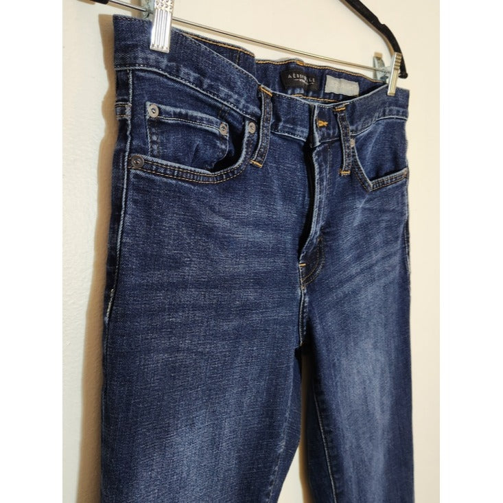 Aeropostale Dark Wash Straight Leg Jeans Size 32x32