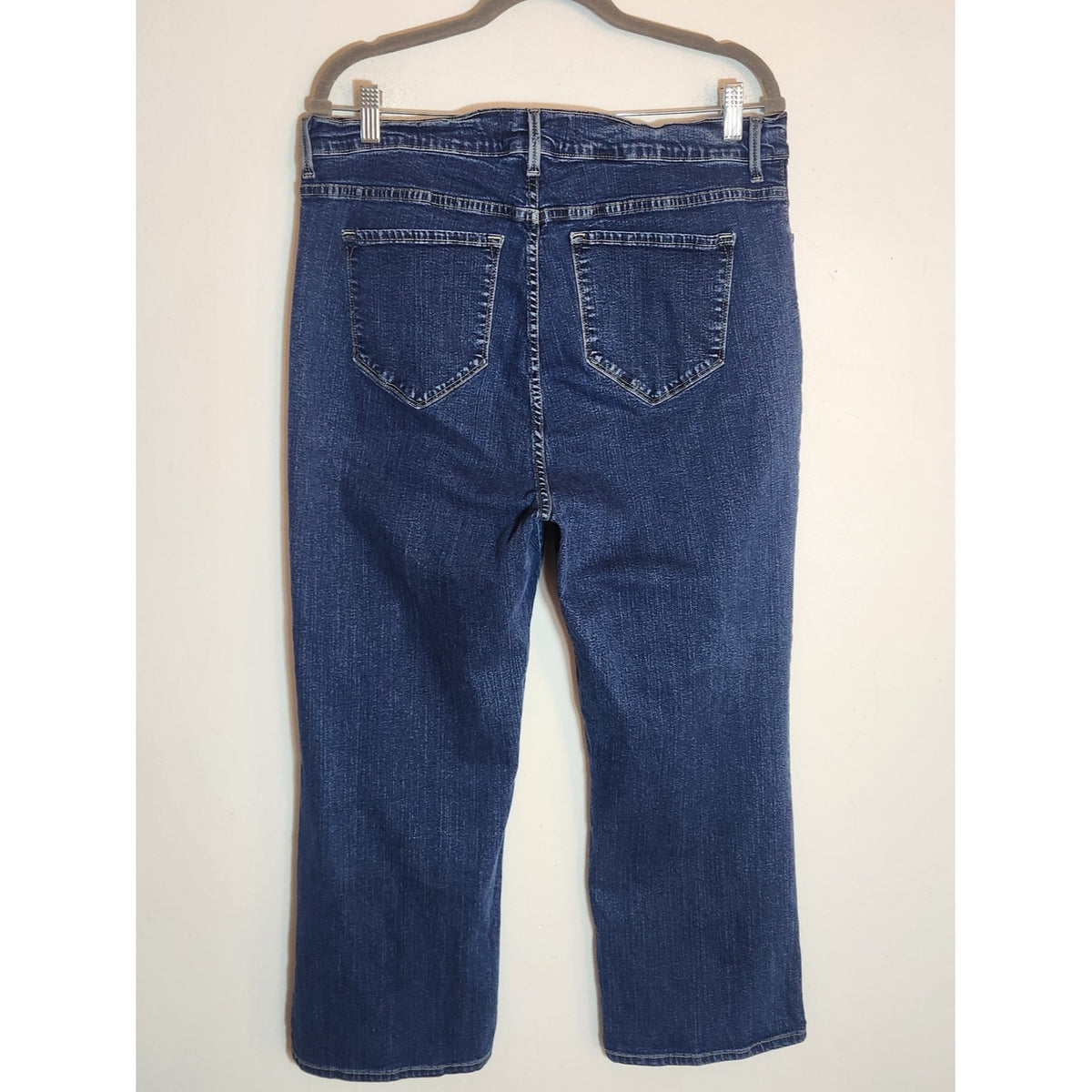 NYDJ Dark Wash Straight Leg Cropped Ankle Jeans Size 20W
