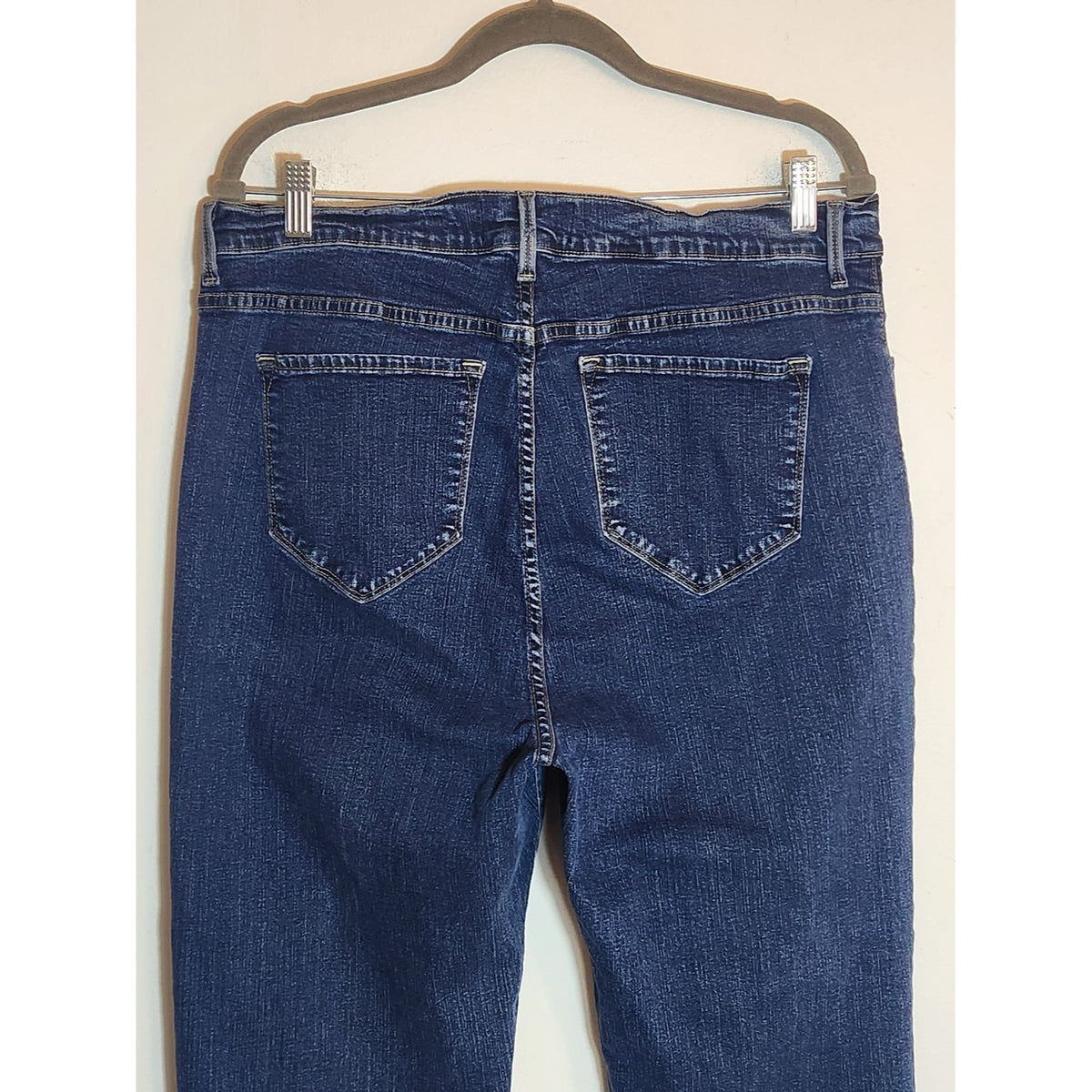 NYDJ Dark Wash Straight Leg Cropped Ankle Jeans Size 20W