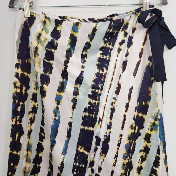 Lysse Boho Maxi Skirt with Side Tie Size Large Long Dyed Boho Skirt, New