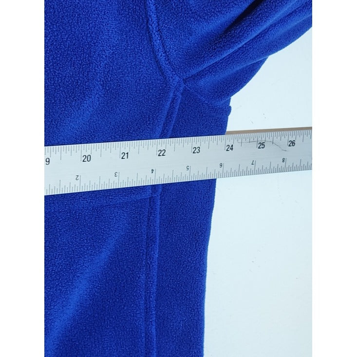 Baerskin Tactical Supply Co. Blue Fleece Hooded Jacket NWT Size Large