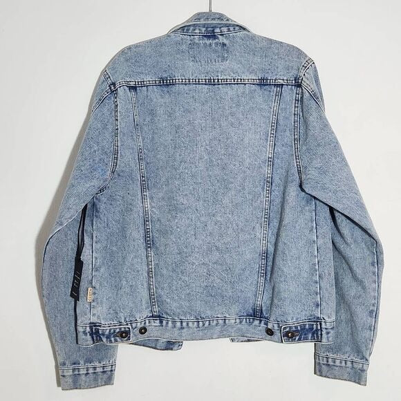 Brooklyn Cloth Jean Jacket Size Large Vintage Look Denim Jacket New