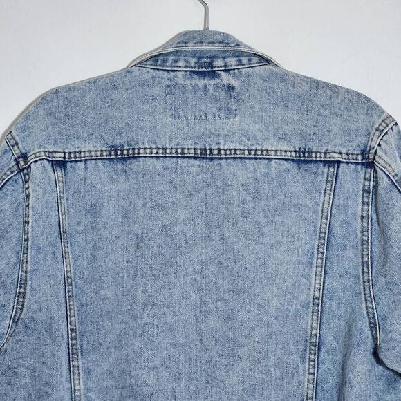 Brooklyn Cloth Jean Jacket Size Large Vintage Look Denim Jacket New