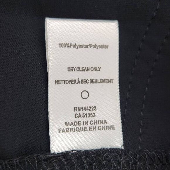 Bishop + Young Black Cargo Mini Wrap Skirt Size XS Mini Black Military Skirt, New