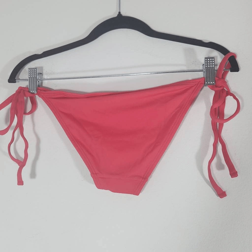 Frederick's of Hollywood Pink Bikini Bottoms Size Small NWT Pink String Bikini