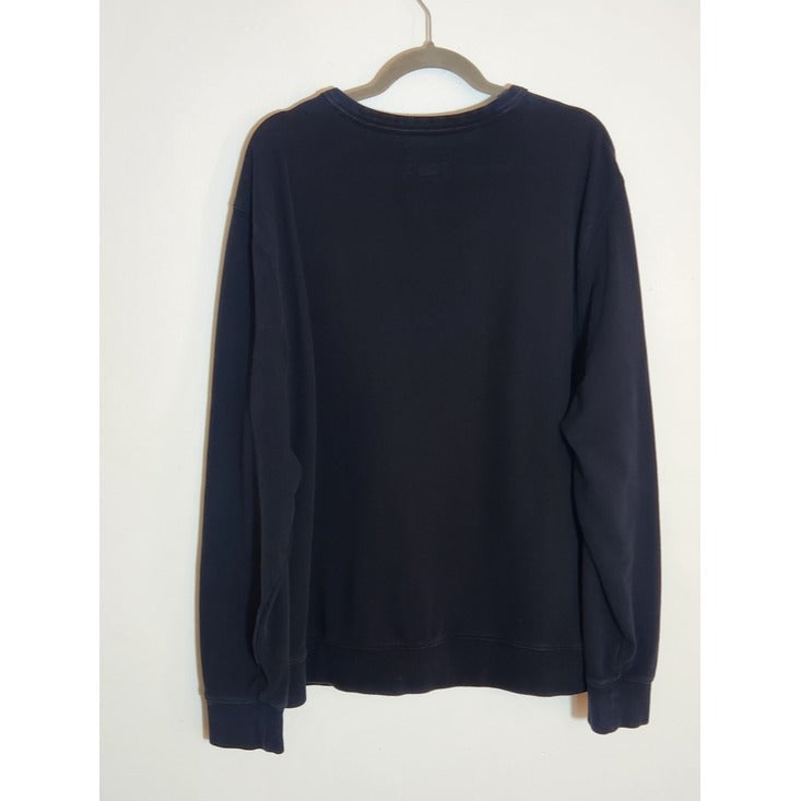 Southern Tide Black Cotton Pullover Sweatshirt Size XL