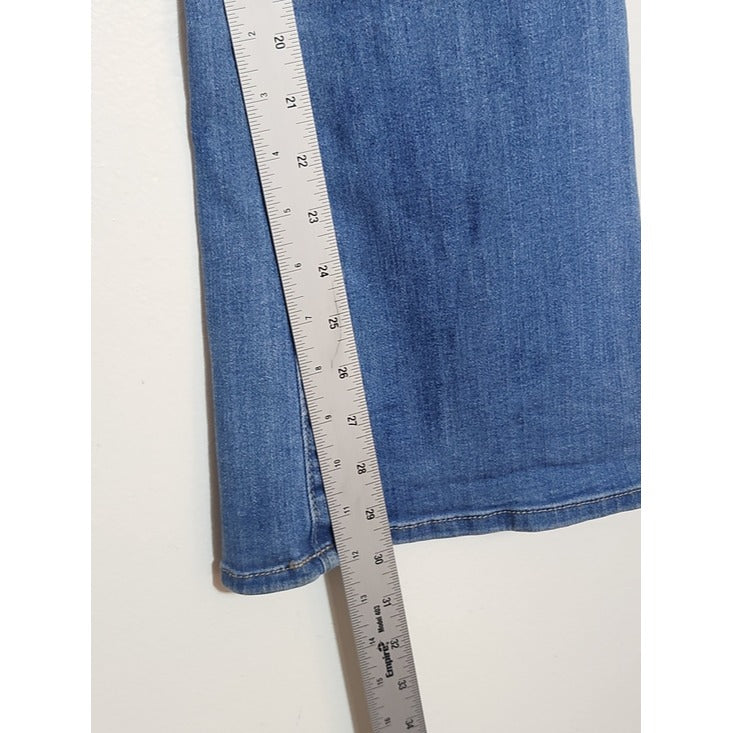 LOFT Slim Fit Flare Jeans with Patch Pockets Size 8/29