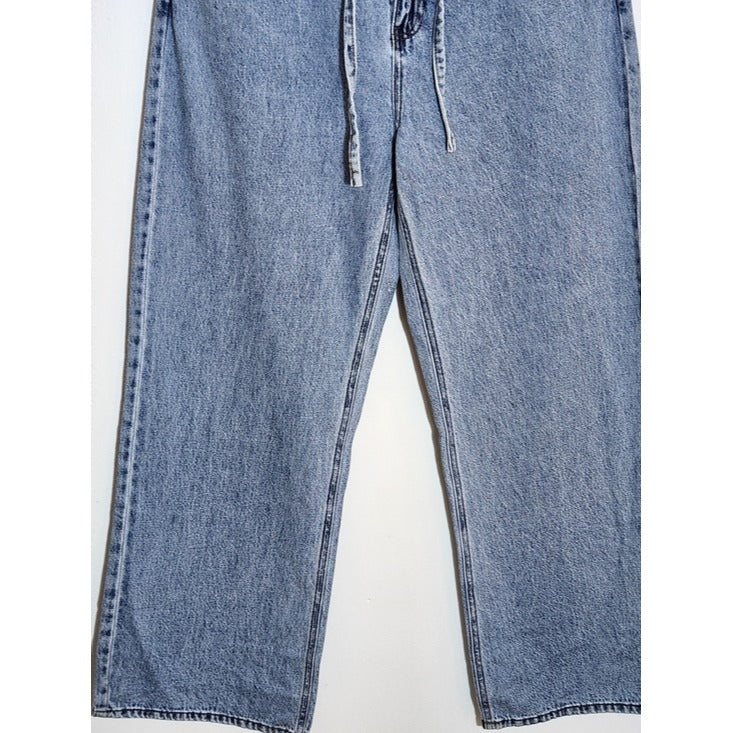 Buffalo Jeans Light Wash Womens Wide Leg Jeans Size 12 NWT