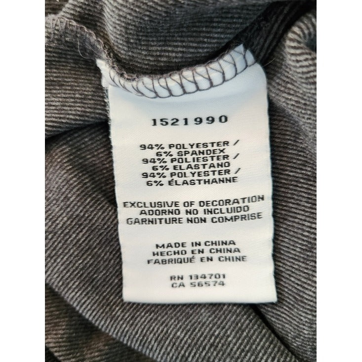 Boston Traders Charcoal Gray Super Soft Crewneck Sweatshirt Sweater Size Large