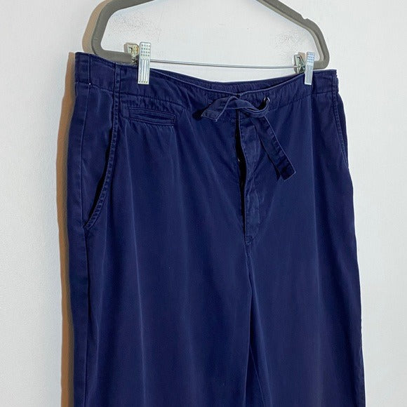 Polo Ralph Lauren Men’s Navy Cotton Relaxed Leg Pants Size Large