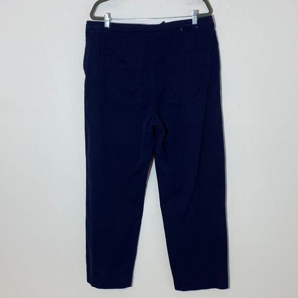 Polo Ralph Lauren Men’s Navy Cotton Relaxed Leg Pants Size Large