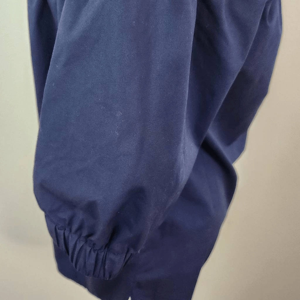 Michael Kors Navy Off the Shoulder Top Size Small Navy Blouse