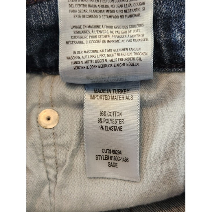 Citizens of Humanity Gage Straight Leg Jeans Medium Wash Size 33