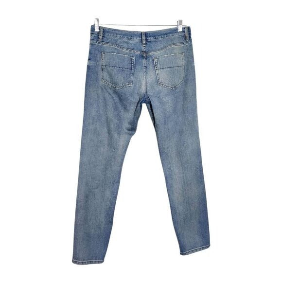 Asos Men's Distressed Jeans Size 30 X 32 ASOS Slim Leg Button-Fly Denim