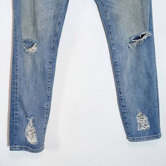 Asos Men's Distressed Jeans Size 30 X 32 ASOS Slim Leg Button-Fly Denim