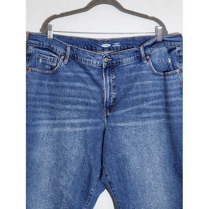 Old Navy OG Straight High Rise Ankle Jeans Size 24 Plus